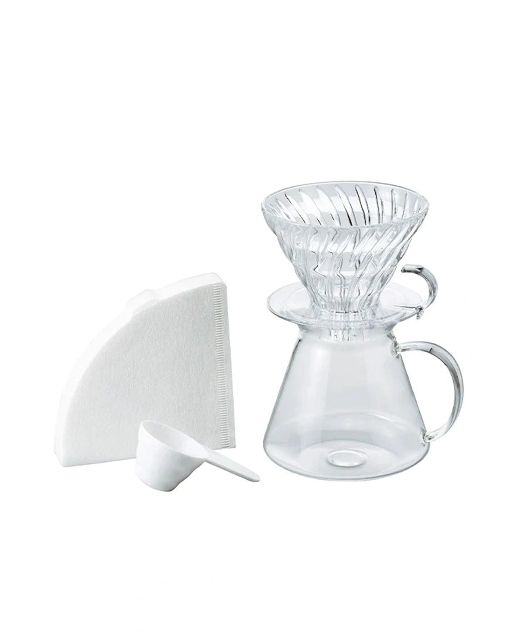 Hario - Glass Coffee Brewing Kit V60-02