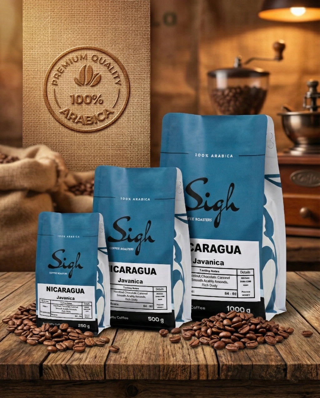 Nicaragua Roasted Coffee Beans